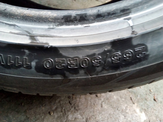 265/50R20 WANLI S-1087 ปี15 มี 2 เส้น tel. 081-427-3941 265/50R20 WANLI S-1087 ปี15 มี 2 เส้น tel. 081-427-3941