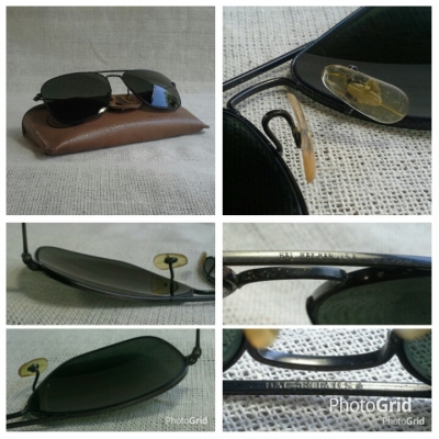 แว่นตาอเมริกันวินเทจ  &#039;ราชสีห์ดำ&#039;  กองเกวียนคาราวานยุค &#039;70s  Vintage B&amp;L RAY-BAN CARAVAN USA  ตัวแท้! จริงใจ-ไม่จิงโจ้!