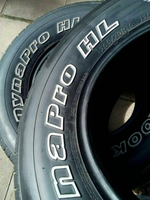 265/70R16 HANKOOK DYNAPRO HL Made in korea มี 3 เส้น โทร.081-427-3941 265/70R16 HANKOOK DYNAPRO HL Made in korea มี 3 เส้น โทร.081-427-3941