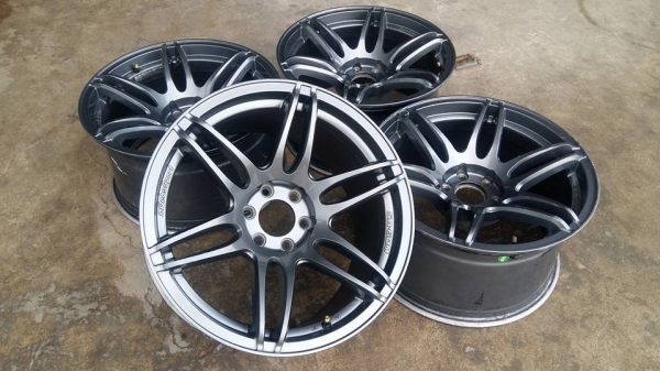 ขายล้อแม็ก wedssport sa-60m 18" สีเทากัน สนใจติดต่อร้าน ก.เจริญการยางครับ 081-3747940