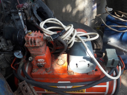 ขาย !! ปั้มลม.ขนาด1/4แรง.ยี่ห้อCY.พร้อมใช้งาน