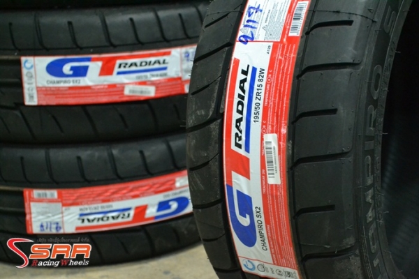 GT RADIAL SX2 195/50ZR15 เส้นละ 2,250 บาทปี17 GT RADIAL SX2 195/50ZR15 เส้นละ 2,250 บาทปี17