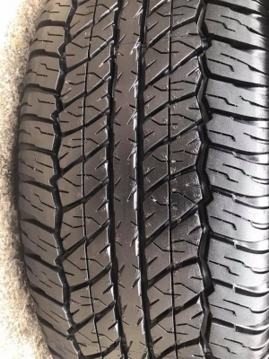 ล้อแม็กพร้อมยางใหม่ป้ายแดง Mitsu Pajero Sport 265-60-18 ปี17