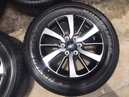 ล้อแม็กพร้อมยางใหม่ป้ายแดง Mitsu Pajero Sport 265-60-18 ปี17