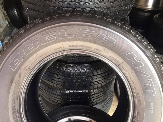 ยาง 245-70-16 ปี 16 Bridgestone