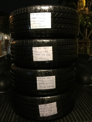 ยาง Toyo 235 50 18 สิ้นปี15 ดอกเต็ม ใช้ยาว ราคาไม่แพง