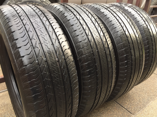 ยาง Bridgestone 245 65 17 ปี16 ดอกเต็ม ไม่มีปะ ใช้ยาว ราคาไม่แพง
