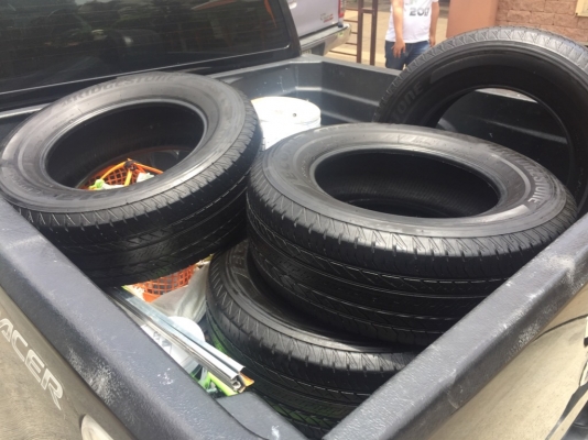 ยาง Bridgestone 265 65 17 ปี16 ดอกเต็ม ใช้ยาว ราคาไม่แพง