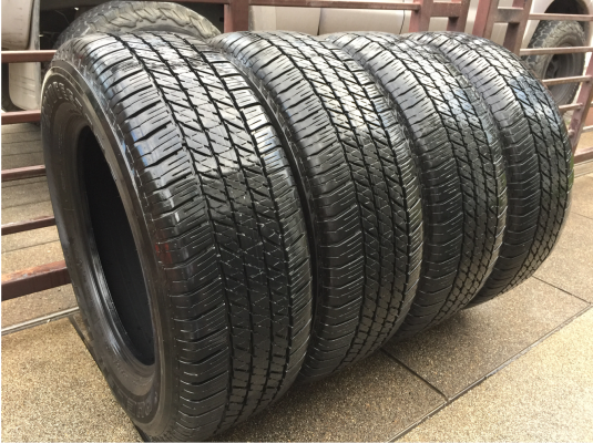 ยาง Bridgestone 265 60 18 ปี16 ดอกเต็ม ไม่มีปะ ใช้ยาว ราคาไม่แพง