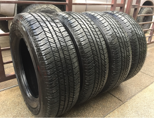 ยาง Bridgestone 265 65 17 ปี15 ดอกเต็ม ไม่มีปะ ใช้ยาว ราคาไม่แพง