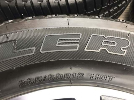 ล้อเชฟ ขอบ18 6รู139 พร้อมยางถอดป้ายแดง