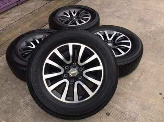 ล้อเชฟ ขอบ18 6รู139 พร้อมยางถอดป้ายแดง