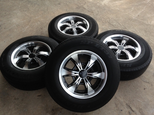 แม็ก JRD ขอบ15 พร้อมยางใหม่ๆ