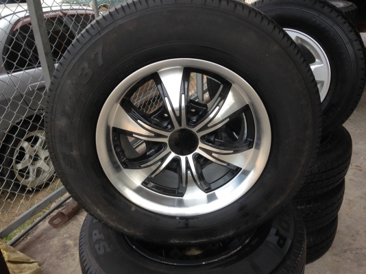 แม็ก JRD ขอบ15 พร้อมยางใหม่ๆ