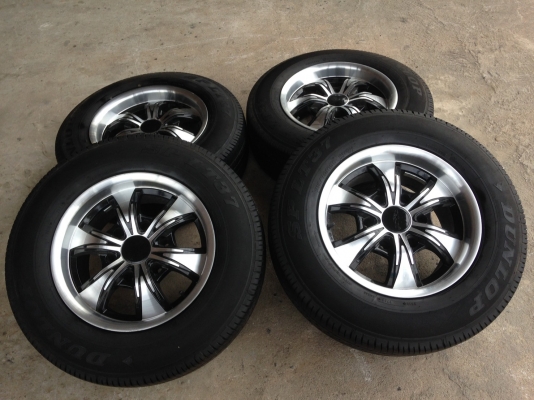 แม็ก JRD ขอบ15 พร้อมยางใหม่ๆ