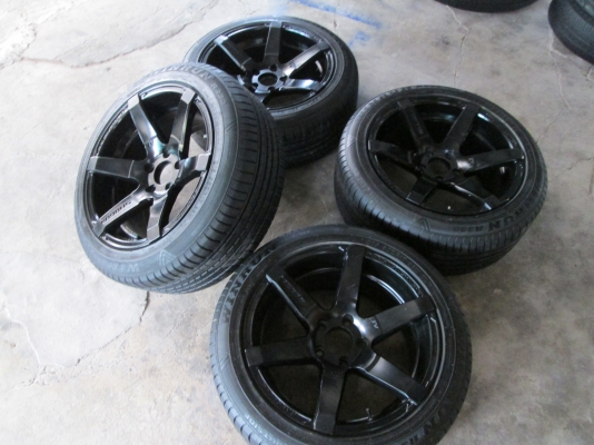 SHOGUN ขอบ17 5รู114 พร้อมยาง ล้อเก่าเทิร์นได้ ส่งทั่วไทย