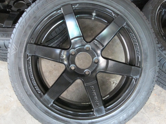 SHOGUN ขอบ17 5รู114 พร้อมยาง ล้อเก่าเทิร์นได้ ส่งทั่วไทย