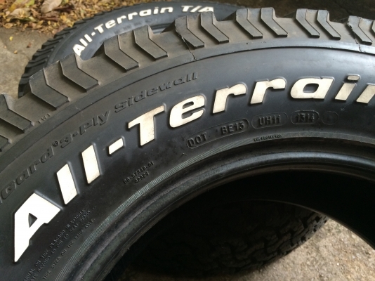 มือ2 BF Goodrich All-Terrain KO 285 65 18 มือ2 BF Goodrich All-Terrain KO 285 65 18