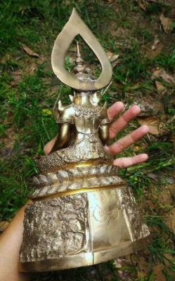 พระศรีอาริยะเมตตรัยโย เนื้อโลหะหล่อ ฐาน 7นิ้ว หน้าตัก 5นิ้ว สูง 14.5นิ้ว พระหิ้งพระบ้านไว้บูชาเพื่อความสิริมงคล