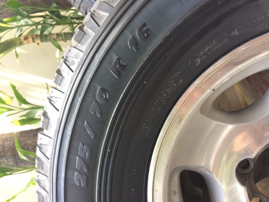 แมกซ์แท้ vx80พร้อมยาง275/70/16