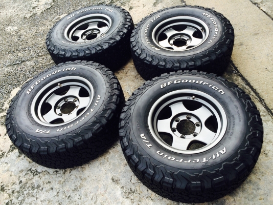 มือ2 BF KO2 31 10.5 r15 ปี16 + Bredley 15 x8 ET-0 สวยๆ มือ2 BF KO2 31 10.5 r15 ปี16 + Bredley 15 x8 ET-0 สวยๆ