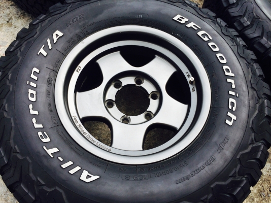 มือ2 BF KO2 31 10.5 r15 ปี16 + Bredley 15 x8 ET-0 สวยๆ