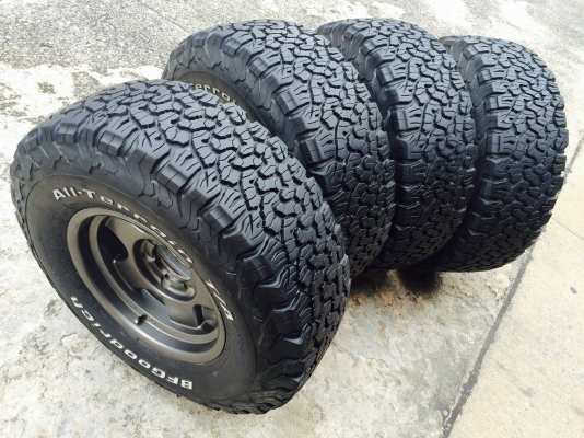 มือ2 BF KO2 31 10.5 r15 ปี16 + Bredley 15 x8 ET-0 สวยๆ มือ2 BF KO2 31 10.5 r15 ปี16 + Bredley 15 x8 ET-0 สวยๆ