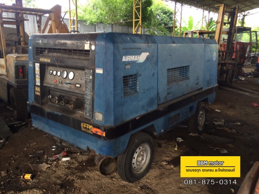 ปั้มลม AIRMAN 390 เครื่อง Isuzu turbo
