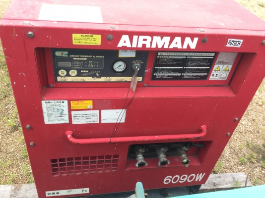 ขายเครื่องปั๊มลม175 cfm AIRMAN รุ่น PDS175SC