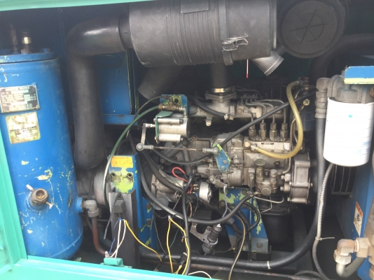 ขายเครื่องปั๊มลม Airman pds175sc ขนาด 175cfm (ทำสีภายนอก ภายในคงเดิม)