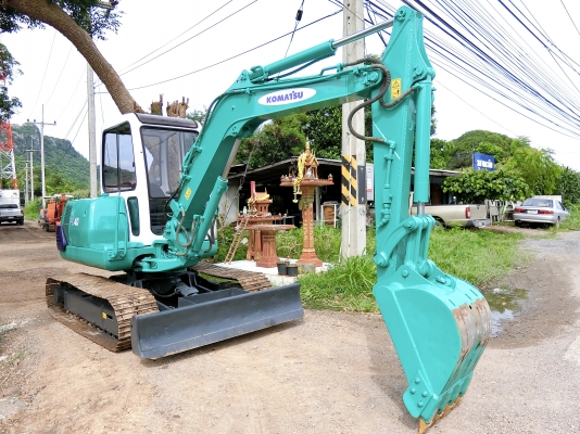 KOMATSU 40-7E ขนาดPC-40 รถเก่านอกมีเอกสารอินวอย<มีVDOให้ชม>☎️ติดต่อ 085-5632278 <ราคาต่อรองได้>