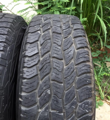 ล้อ16x8หยดน้ำ ลายMickeyThompson พร้อมยางCooper Discoverer A/T3 265/75/16