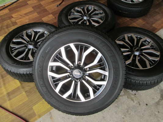 แม็ก MU-X 17" พร้อมยาง ล้อเก่าเทิร์นได้ ส่งทั่วไทย