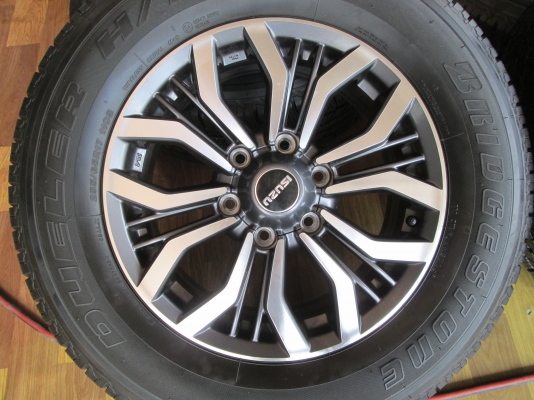 แม็ก MU-X 17" พร้อมยาง ล้อเก่าเทิร์นได้ ส่งทั่วไทย