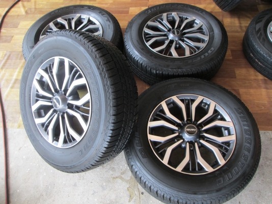 แม็ก MU-X 17" พร้อมยาง ล้อเก่าเทิร์นได้ ส่งทั่วไทย