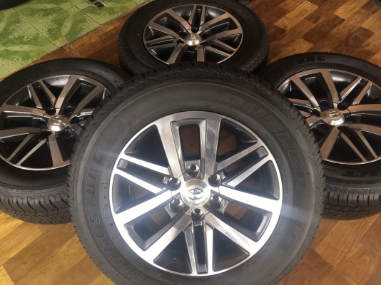 ล้อ FORTUNER 18 พร้อมยางถอดป้ายแดง ชุดที่2