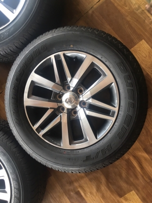 ล้อ FORTUNER 18 พร้อมยางถอดป้ายแดง ชุดที่2