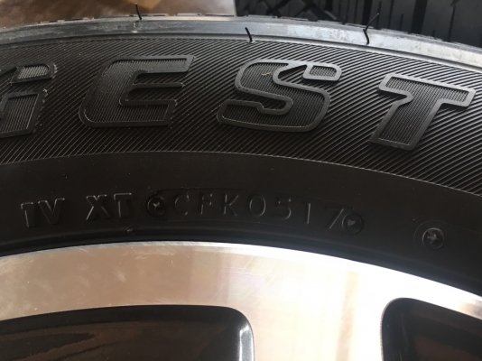 ล้อ FORTUNER 18 พร้อมยางถอดป้ายแดง ชุดที่2