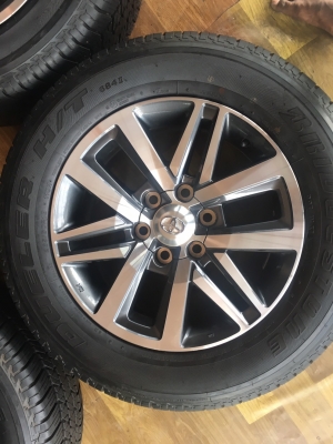 ล้อ FORTUNER 18 พร้อมยางถอดป้ายแดง ชุดที่2