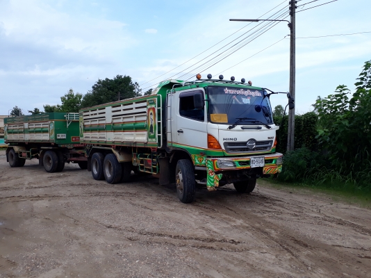 ขายด่วน HINO แม่ลูกดั้ม 344 ปี54 สภาพสวยพร้อมใช้งาน เครื่องเกียร์ดีเยี่ยม คัชชีสวย ยางเต็มทั้งแม่ลูก