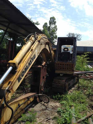 ขายรถแมคโค 120 พร้อมหัวเจาะNPK