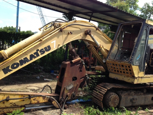 ขายรถแมคโค 120 พร้อมหัวเจาะNPK