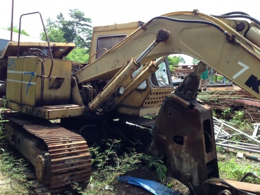 ขายรถแมคโค 120 พร้อมหัวเจาะNPK