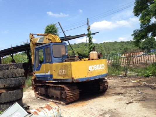 ขายรถแมคโคตามสภาพ KOBELCO SK120-2