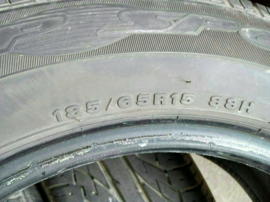 185/65R15 DUNLOP SP SPORT ชุด 4 เส้น โทร.081-427-3941 185/65R15 DUNLOP SP SPORT ชุด 4 เส้น โทร.081-427-3941