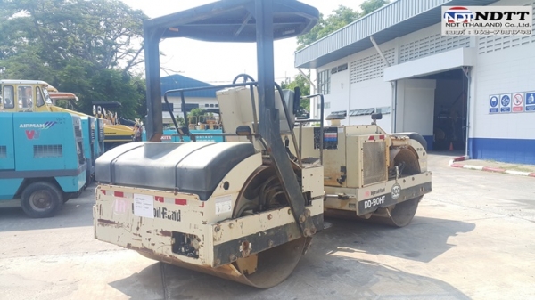 ขายรถบด10ตัน  Ingersollrand DD-90HF หน้าเหล็ก-หลังเหล็ก นำเข้าจากอเมริกา ไม่เคยใช้ในไทย 092-929-9942 ธีรเทพ