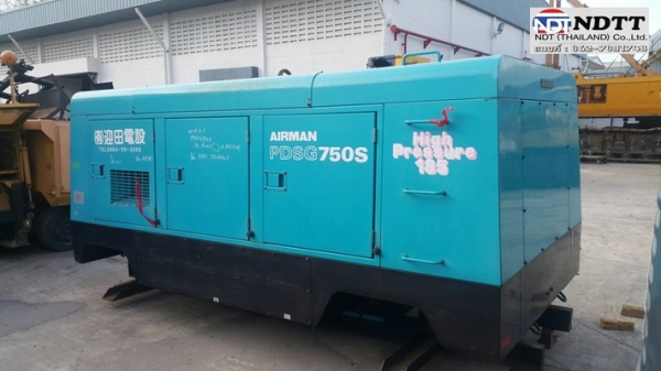 เครื่องปั้มลม Airman PDSG750S (13-14 bar.) 750cfm. นำเข้าญี่ปุ่น สภาพสวยๆ 092-929-9942 ธีรเทพ
