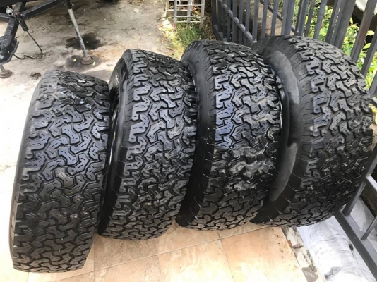 ขายล้อ ขอบ16x8et+13 6/139 แท้ญี่ปุ่น. พร้อมยางbf