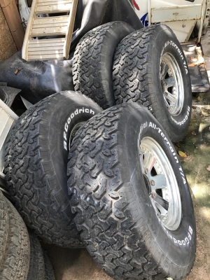 ขายล้อ ขอบ16x8et+13 6/139 แท้ญี่ปุ่น. พร้อมยางbf