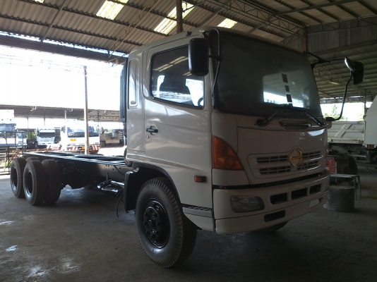 ขาย 10 ล้อ 2 เพลา HINO MEGA เครื่อง 260 แรง หัวคัสซียาว 7.50 เมตร พร้อมใช้